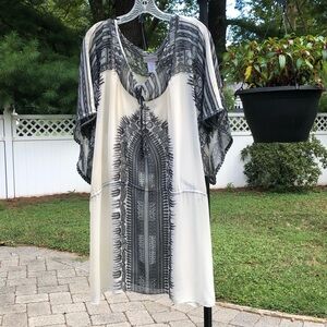 2 pc Sheer Boho Tunic